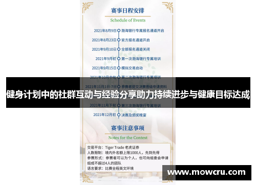 健身计划中的社群互动与经验分享助力持续进步与健康目标达成